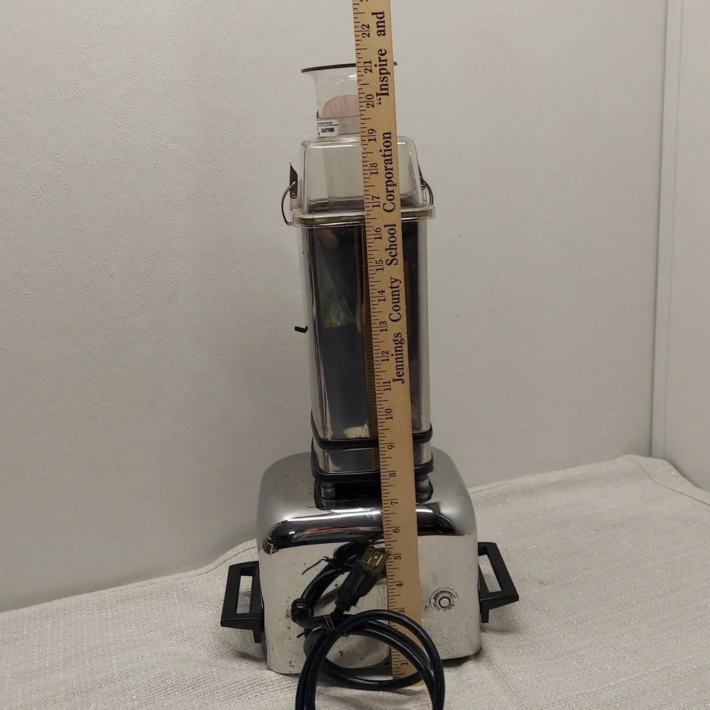 Vintage VitaMix 3600 Plus Commercial Blender Stainless Steel Model 479043C Works